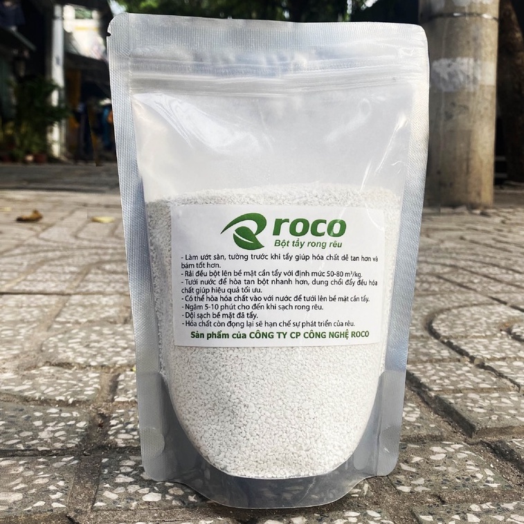 Bột Tẩy Rong Rêu Gói 500gram, Hoàn Tiền 100% Nếu Không Sạch