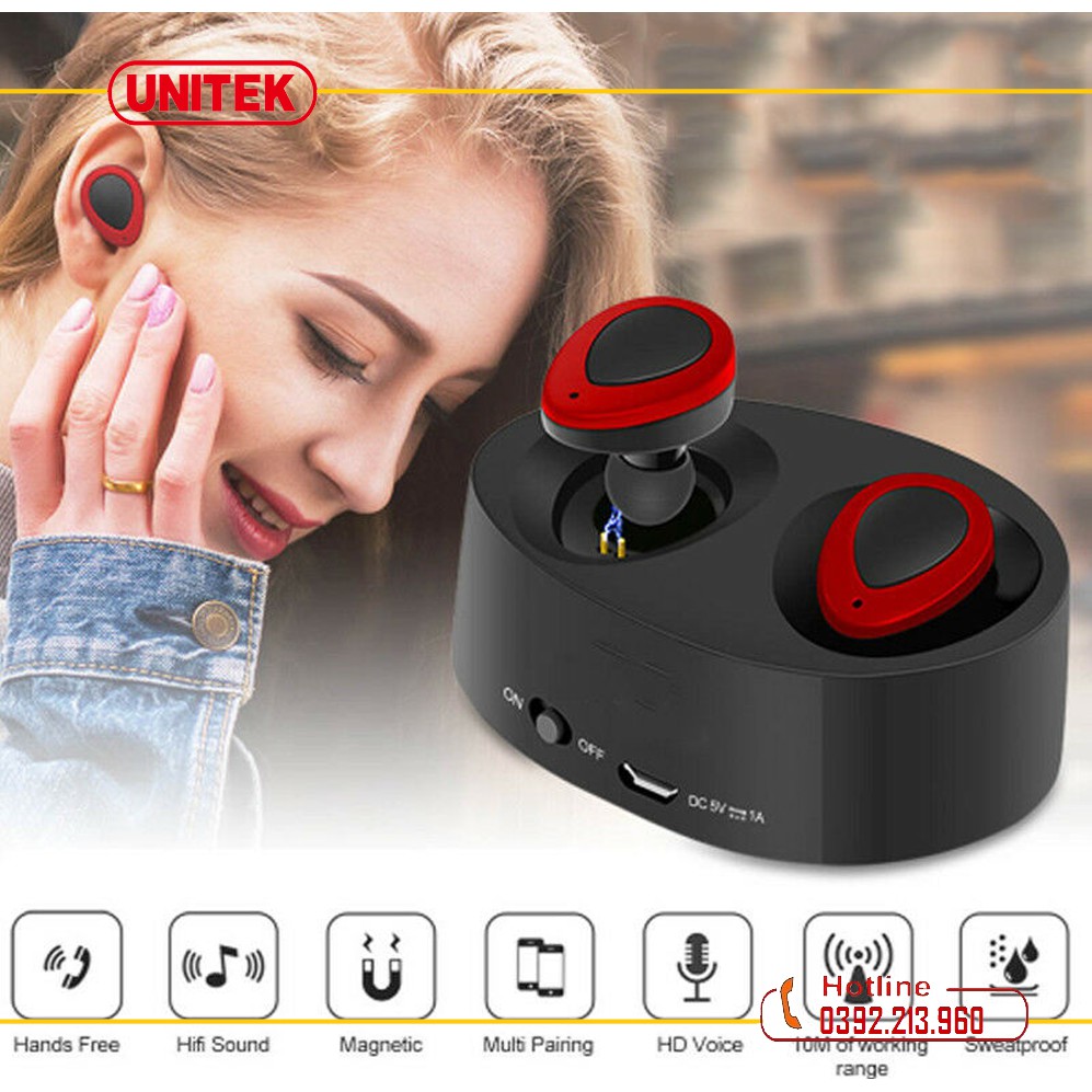 Tai Nghe Bluetooth Không Dây TWS-K2 Cao Cấp - Nhiều Màu