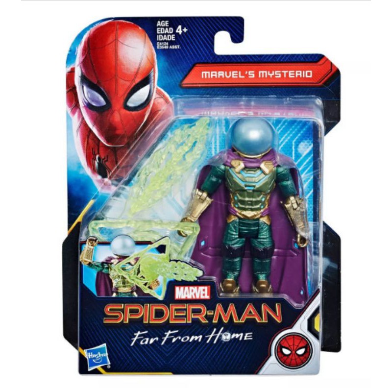 Mô hình Marvel Spider-Man Far From Home Marvel's Mysterio 6-Inch Action Figure