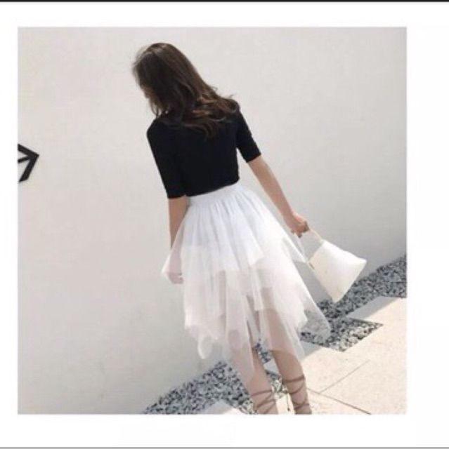 Chân váy công chúa nhọn ulzzang