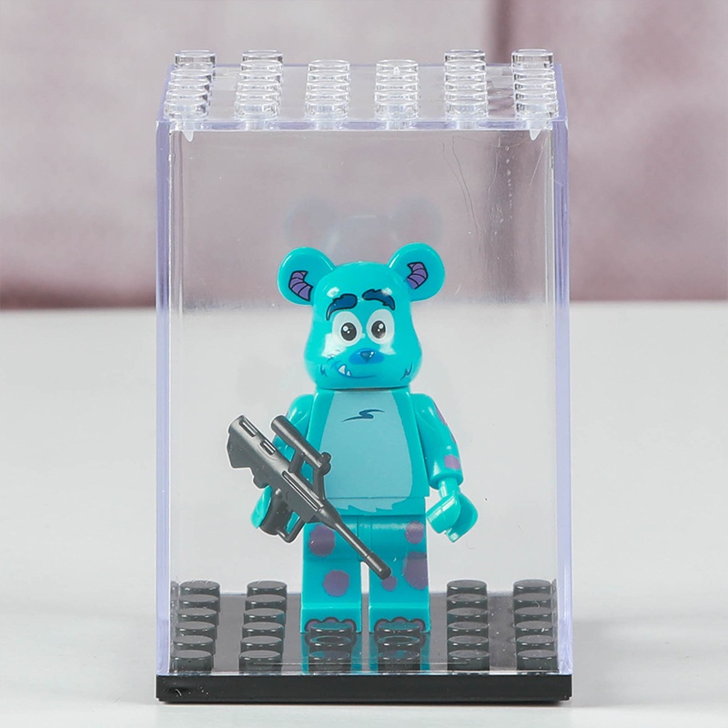 Mô Hình Đồ Chơi Nhân Vật Bearbrick Minifigures Iron Man KAWS FUJIYA Bear Mandalorian Action Kamen