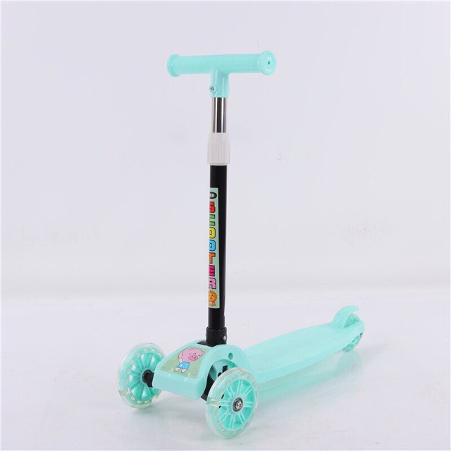 xe trượt scooter có bánh xe phát sáng - xe cân bằng - xe lắc cho bé từ 2-8 tuổi chơi.