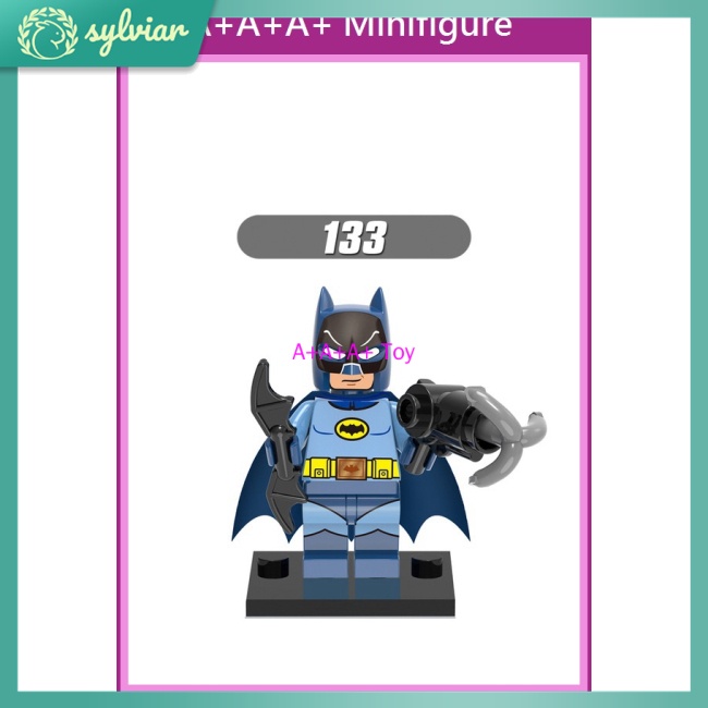 Mô Hình Lego Mini X0111 Siêu Anh Hùng Batman Robin Joker