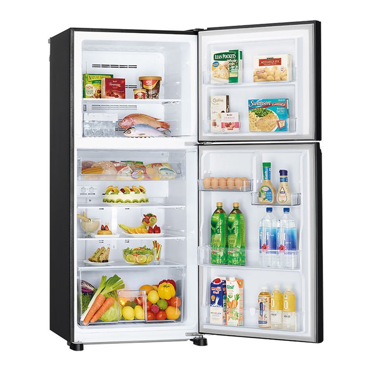 Tủ lạnh Mitsubishi Electric Inverter 376 lít MR-FX47EN-GBK-V - Mặt gương, Khử mùi Carbon hoạt tính, Miễn phí giao HCM.