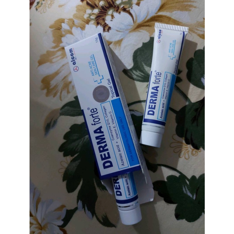 Derma Forte Gel Mẫu Mới Advanced, Giảm Mụn Trứng Cá/Ẩn/Dưỡng Trắng Da/Giảm Thâm Mụn/MS/C Chính Hãng 15g - Derma Beauty