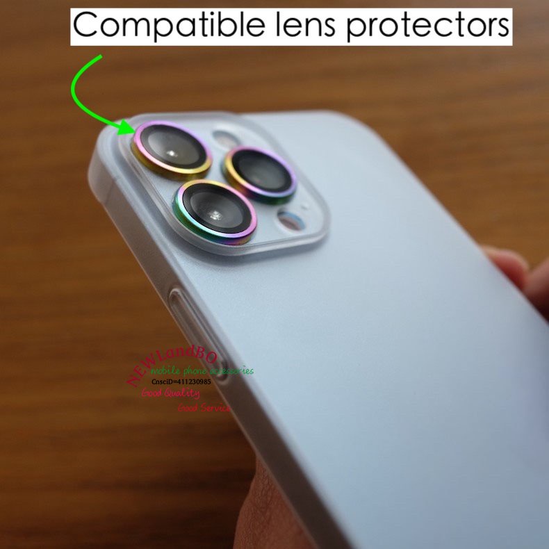 🇰🇷 Ốp Điện Thoại Màu Tím Đậm Siêu Mỏng 0.33mm Cho iphone 15 14 13 12 pro max 14plus 13pro 14pro