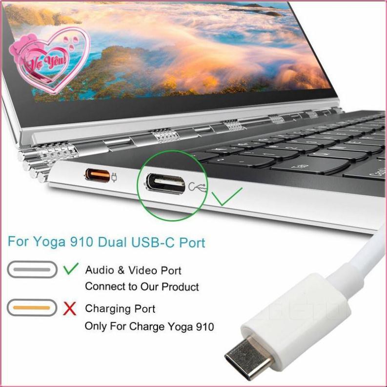 Cáp chuyển đổi từ cổng type C sang VGA USB 3.1