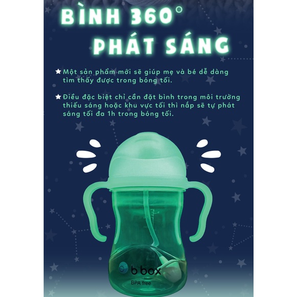 Bình nước phát sáng B.BOX 360 phiển bản đặc biệt