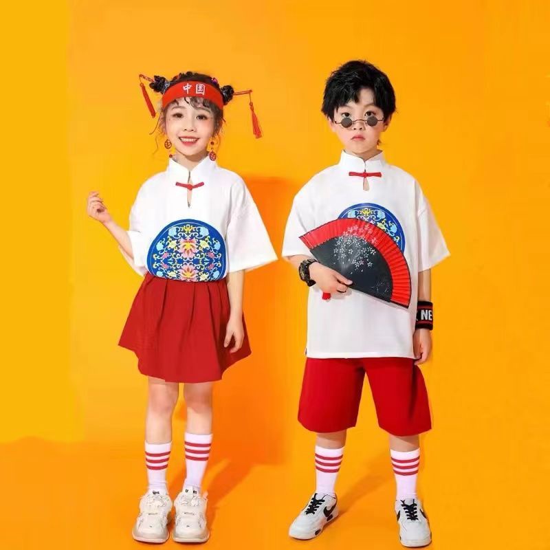 Trang Phục Biểu Diễn Múa Phong Cách Trung Hoa Cho Bé