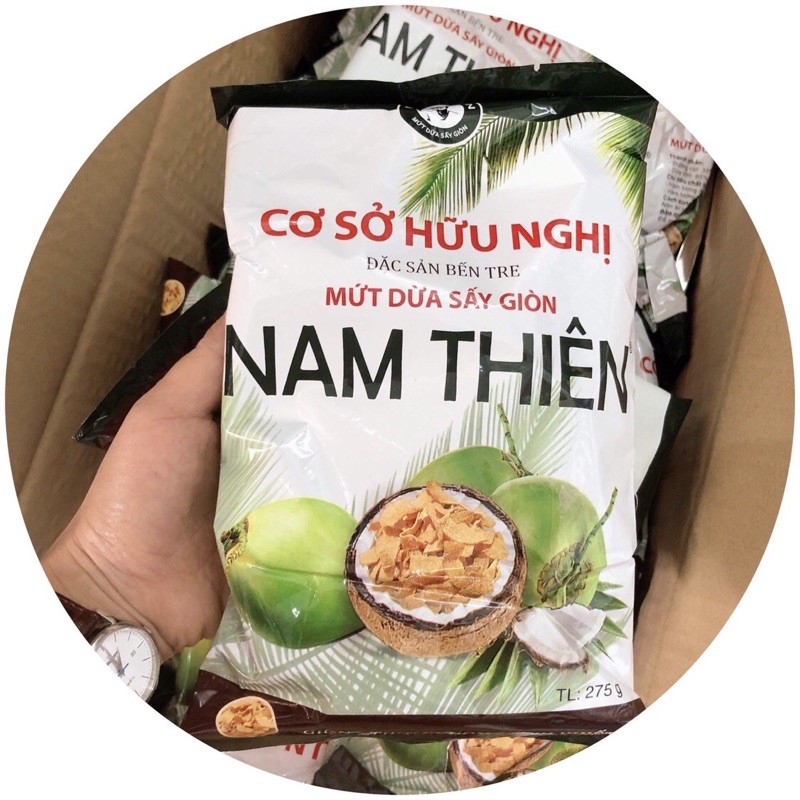 Dừa khô sấy giòn hiệu Hữu Nghị gói 275gr | BigBuy360 - bigbuy360.vn