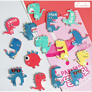 Ghim khủng long cài áo, huy hiệu cài palo hình khủng long | Lumin Store