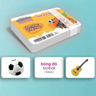 Sách - Thẻ Flashcard: Thế Giới Quanh Em - Âm Nhạc, Thể Thao