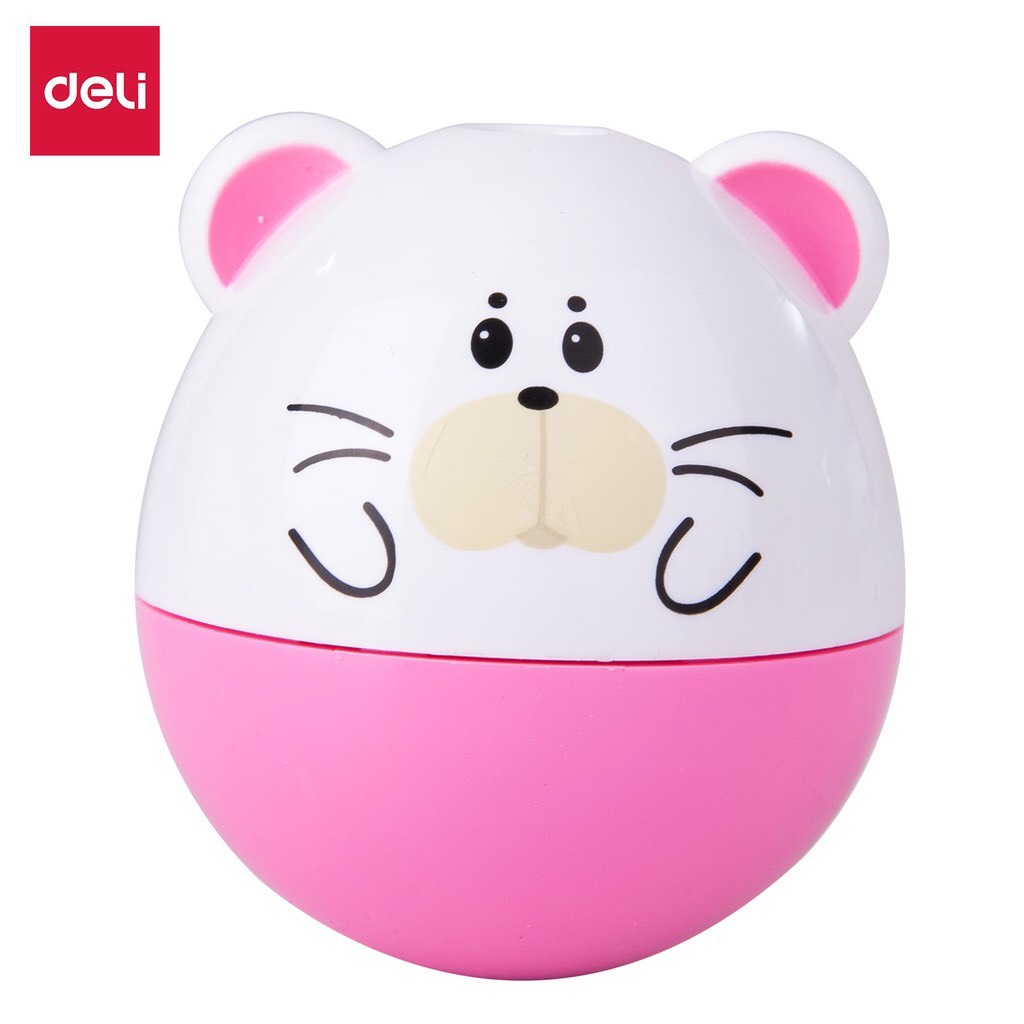 Gọt bút chì Deli 0521/0522 cute hình con lật đật - Gọt bút chì mini cao cấp - MIYABI STORE