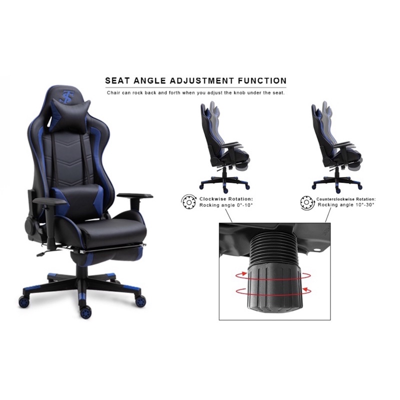 💥Ghế gaming ,stremer,live TIANSHU TS0056 bản cao cấp 2022 tay tùy chỉnh,Da PU 3 lớp ,có gác chân.