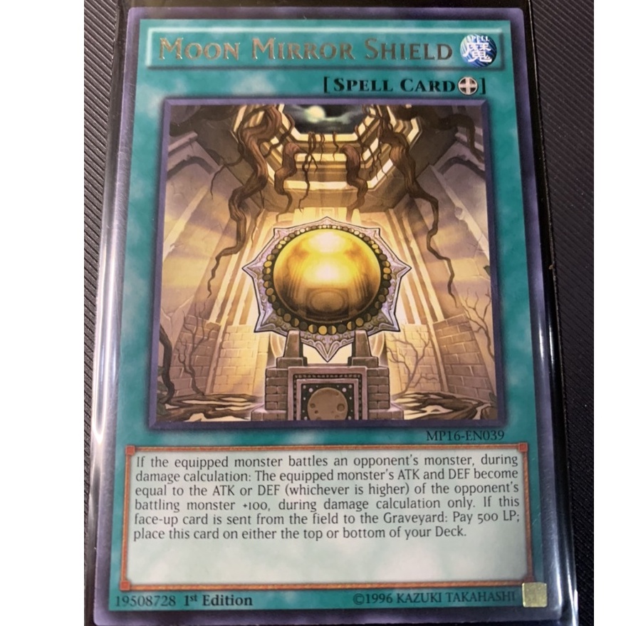 Thẻ bài Yugioh: Moon Mirror Shield - MP16-EN039 - Common



