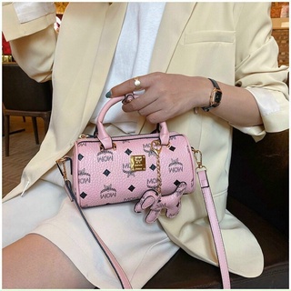 túi xách dáng trống mcm kèm phụ kiện chó