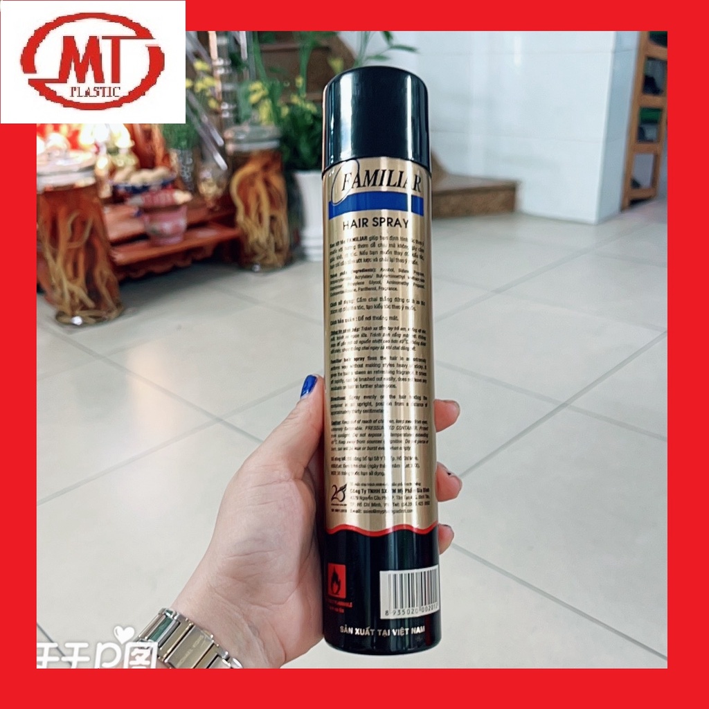 Keo xịt tóc familiar fashion hair spray size to date mới