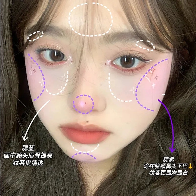 Phấn Má Hồng Gella 'S Gradient Sáng Bóng Lâu Trôi Màu Sắc Tự Nhiên