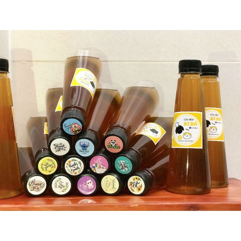 Combo 1000 tem ngộ nghĩnh đủ mẫu size 2.5cm