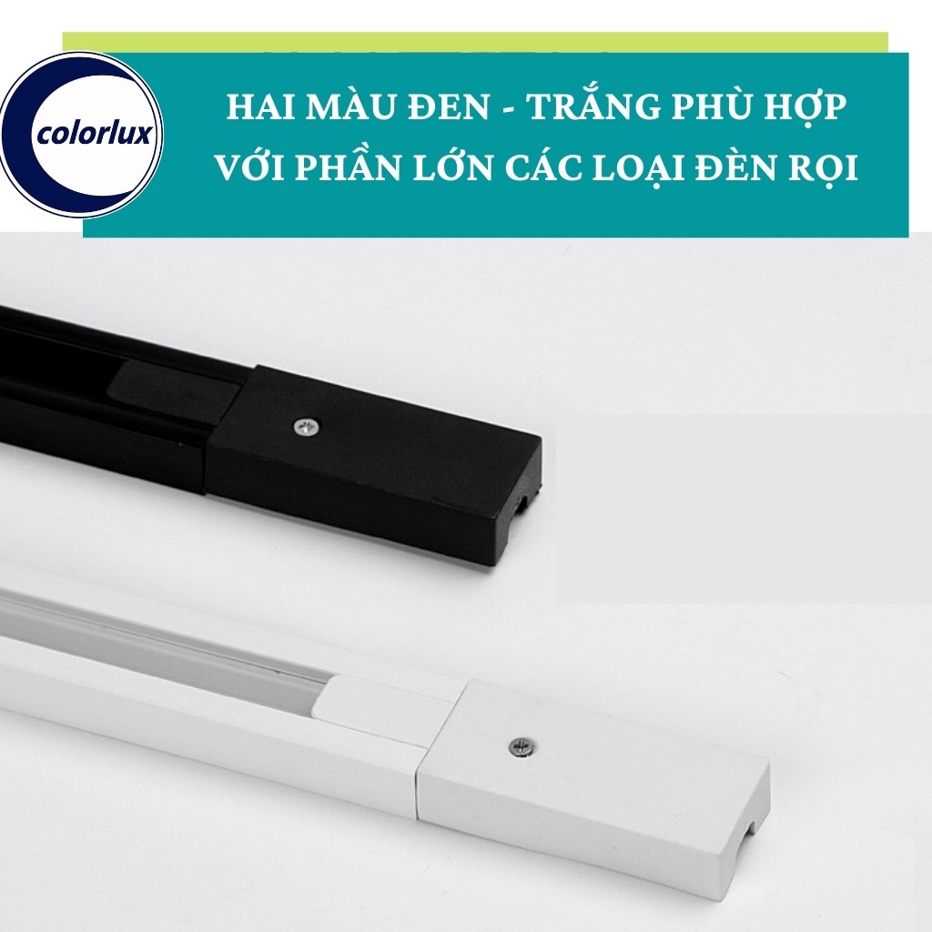 Thanh Ray Đèn Rọi 1,5m - 1m COLORLUX Cao Cấp #thanhraydenroi #ray