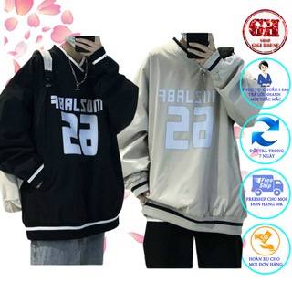 Áo Sweater Nỉ Số 26 Form Rộng Tay Phồng Unisex Nam Nữ