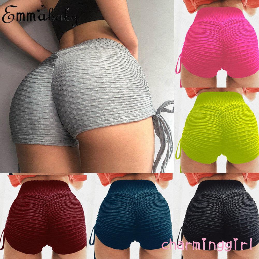GIH-Heartell Women´s Jacquard Side Bandage Athletic Shorts Fashionable Casual | BigBuy360 - bigbuy360.vn