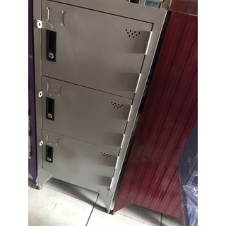 Tủ sắt hồ sơ Sơn tĩnh điện 3 ngăn
