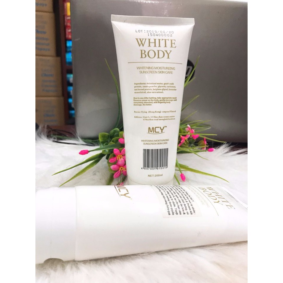 Kem Dưỡng Thể Trắng Da Toàn Thân White Body MCY – DC