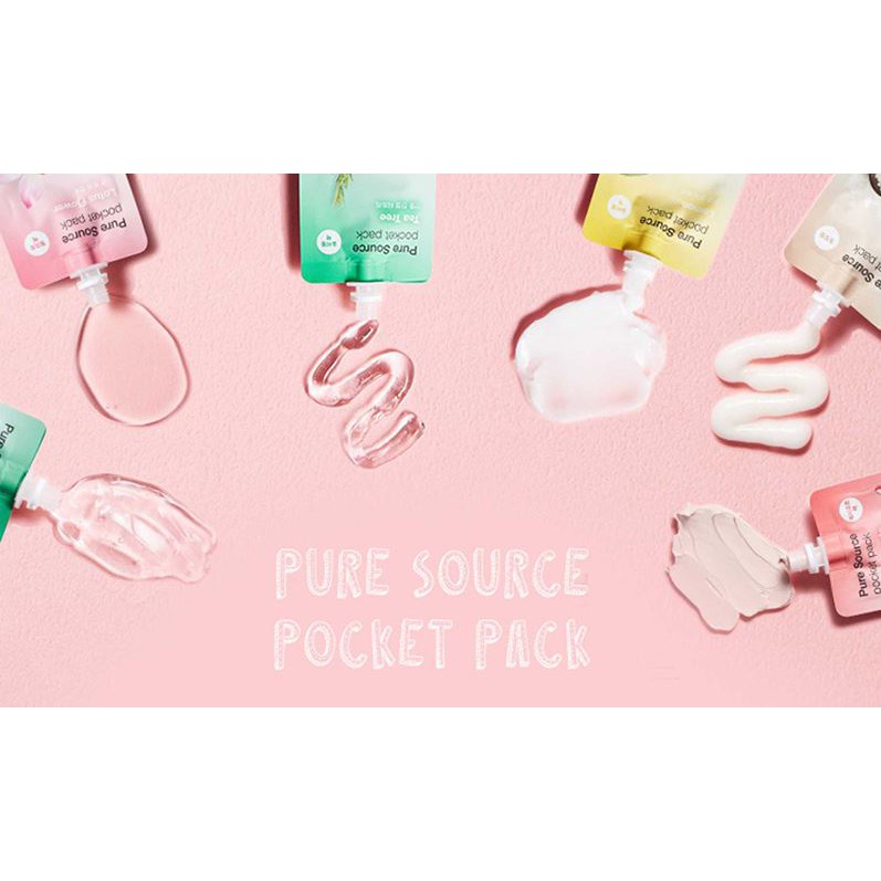 {XẢ KHO SỈ} Mặt Nạ Gói Missha Pure Source Pocket Pack