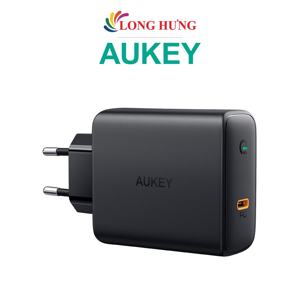 Cốc sạc Aukey 1Type-C 60W PA-D4 - Hàng chính hãng