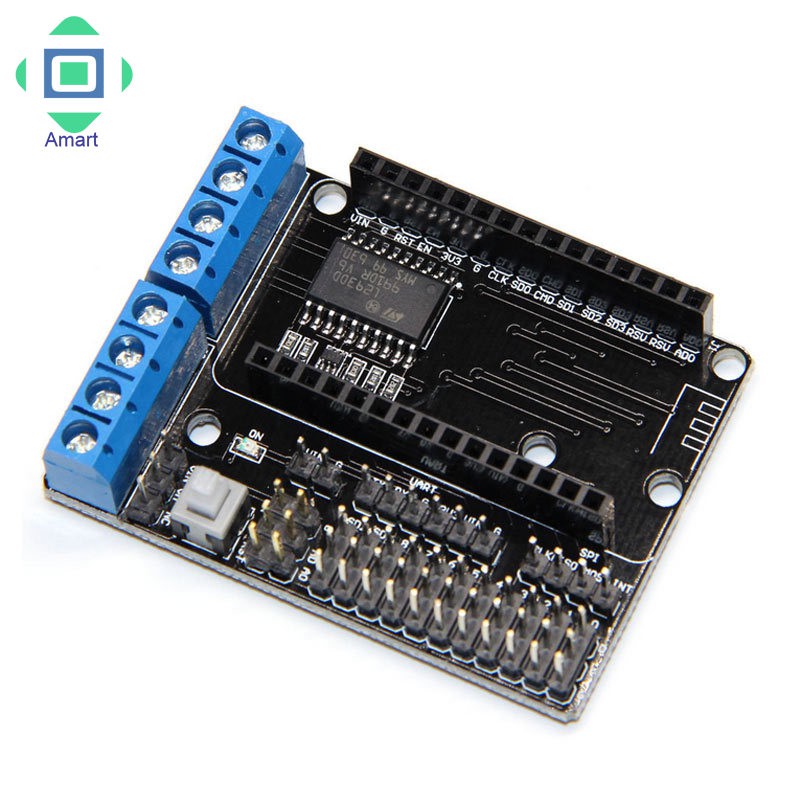 POWER Bảng Mạch Điều Khiển Động Cơ Wifi Am Esp8266 L293D Esp12E Cho Arduino Nodemcu Lua