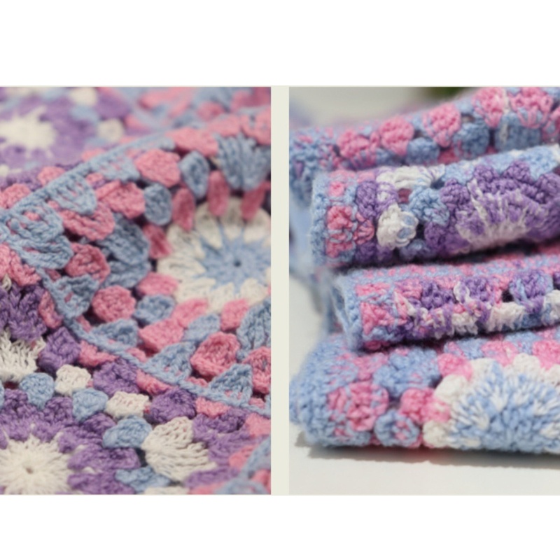 Brroa Áo Tank Top Dệt Kim Không Tay In Họa Tiết Hình Học Màu Sắc Kẹo Ngọt Phong Cách Retro