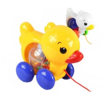 Xe đẩy gà con xúc xắc cho bé