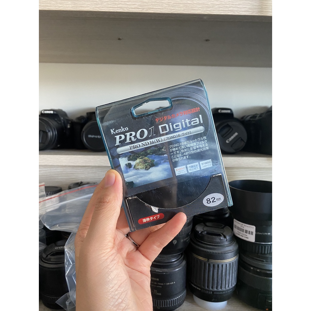FILTER ND - KÍNH LỌC GIÚP PHƠI SÁNG BAN NGÀY PRO1 D PRO ND-16 82MM