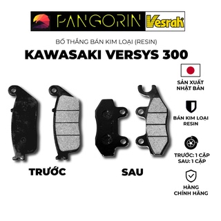Vesrah - Bố thắng Má Phanh cho xe phân khối lớn mô tô Kawasaki: Versys 300 bán kim loại Resin