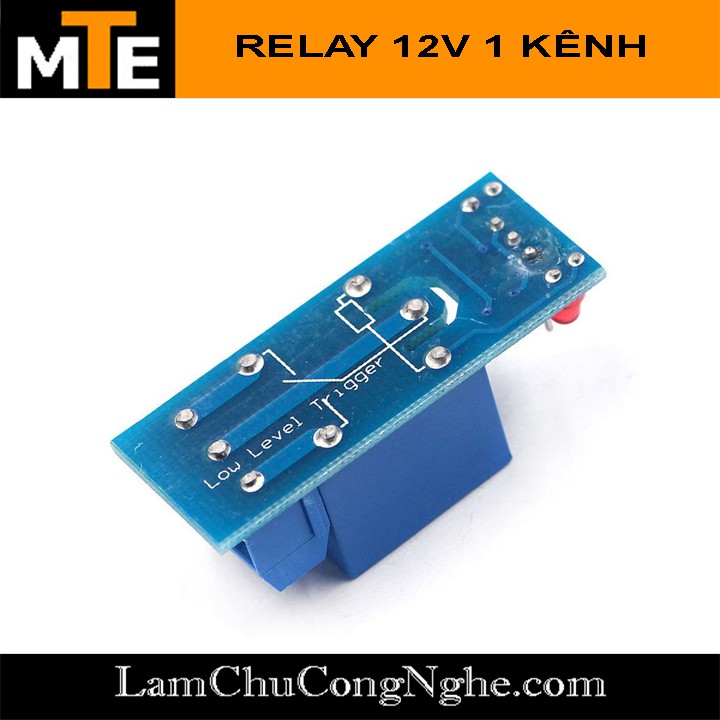 Module relay 5V, 12V 1 kênh đóng cắt thiết bị điện 10A