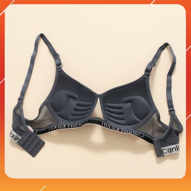 Áo lót nữ su đúc không gọng, nâng ngực quai lưới, khoét giữa sexy chip A6981