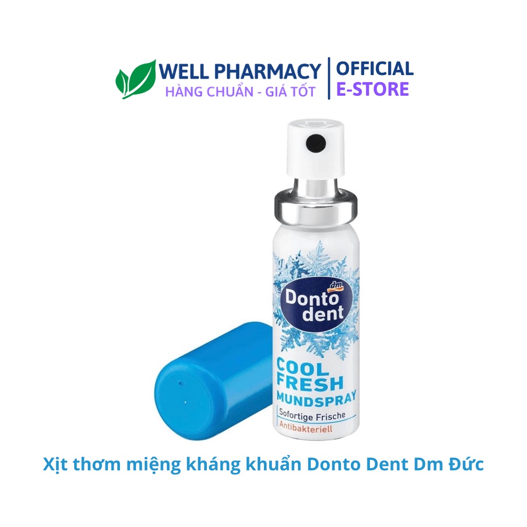 Đức - Xịt thơm miệng, kháng khuẩn Dontodent 15ML