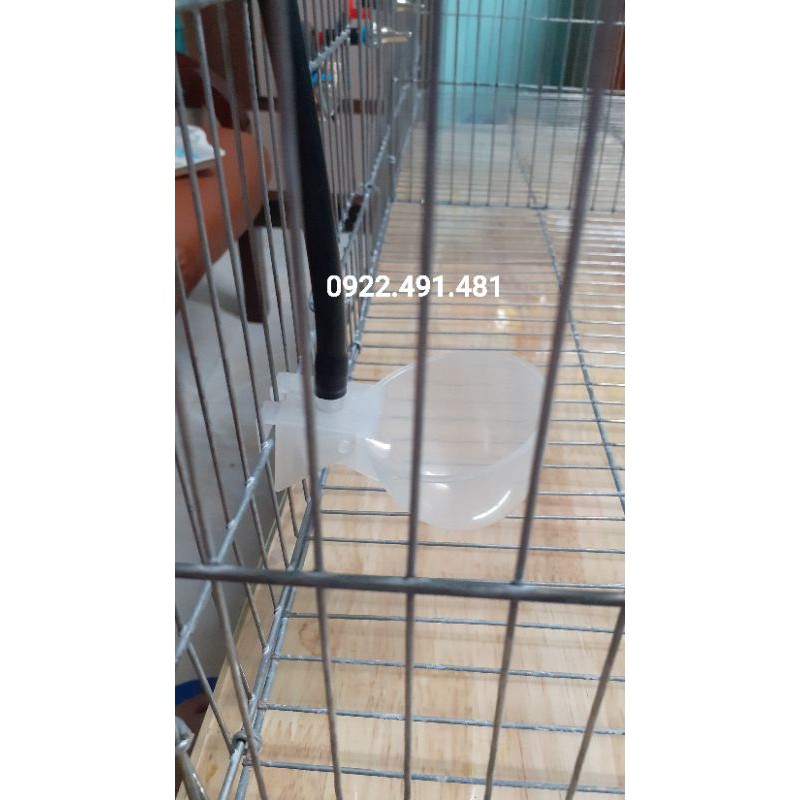 Máng uống nước tự động cho bồ câu.gà.chim 10 cái giá 70k