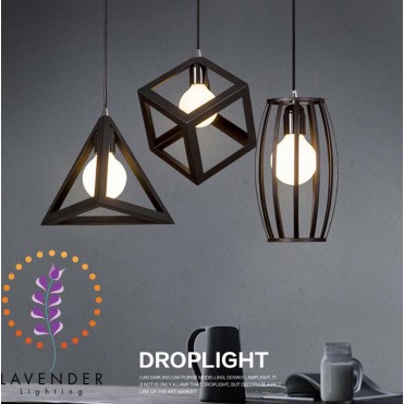 Đèn thả khối lập phương TH015