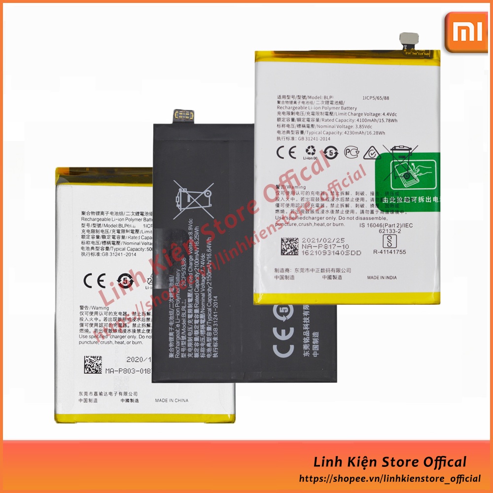 Pin IQOO 3 / Neo 3 / IQOO Z1 / iQOO 7 / iQOO 5 Pro / iQOO8 / Vivo / chất lượng cao ... thay thế, sửa chữa !