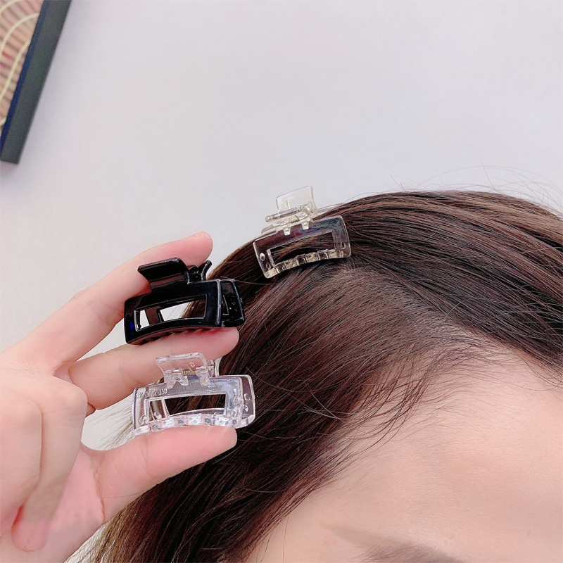 Kẹp Tóc Mái Hình Vuông Mini Đơn Giản Khí Chất Hàn Quốc / Kẹp Tóc Hàng Ngày