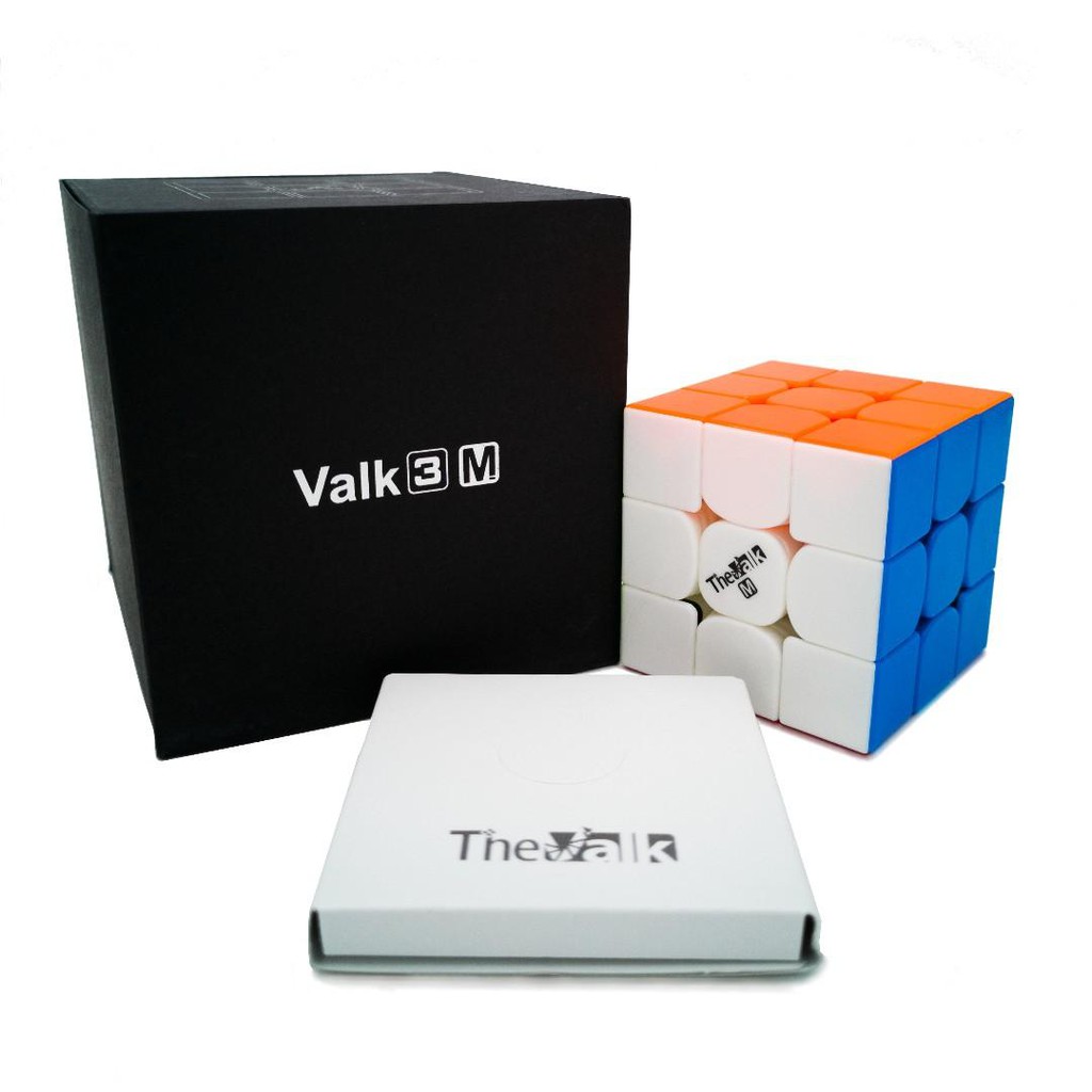 Rubik 3x3 Qiyi The Valk 3M Nam Châm Từ Tính Cao Cấp - Rubik dùng để thi đấu