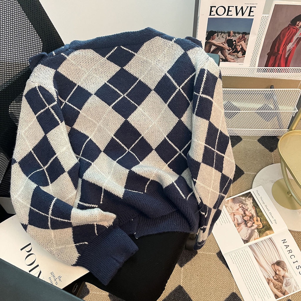 Áo Khoác cardigan Dệt Kim Cổ Búp Bê Thiết Kế Mới Thời Trang Mùa Thu Đông Dành Cho Nữ