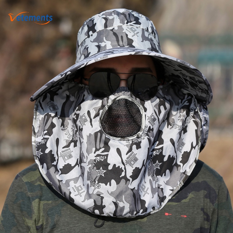 Mũ Vành Tròn Chống Nắng Tia UV Họa Tiết Rằn Ri Đa Năng Thời Trang Mùa Hè