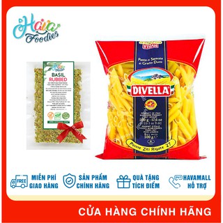 Tặng lá basil - nui divella penne số 27 500gr