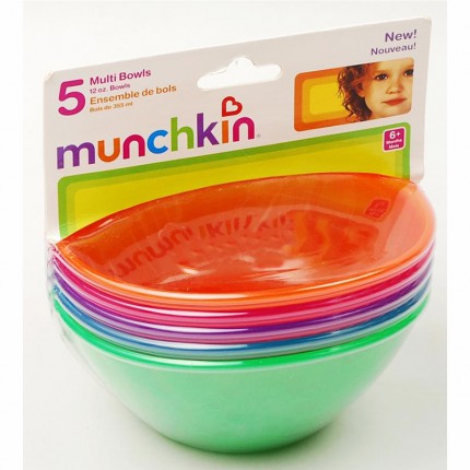 Bát ăn bằng nhựa Munchkin Mỹ 355ml/bát