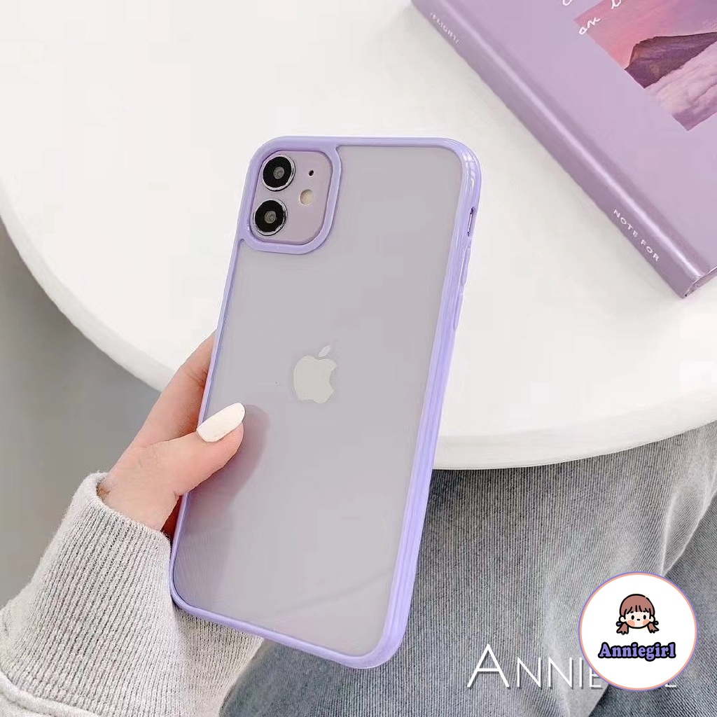 Ốp Điện Thoại Tpu Màu Kẹo Trong Suốt Dễ Thương Cho Iphone 12 11 Pro Max X Xs Max Xr 8 7 Plus Se 2020 | BigBuy360 - bigbuy360.vn