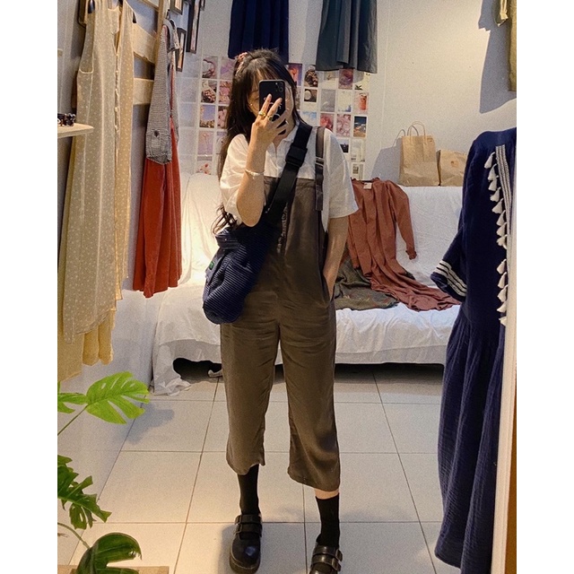 QUẦN YẾM NÂU CÀ PHÊ - @luna.maay