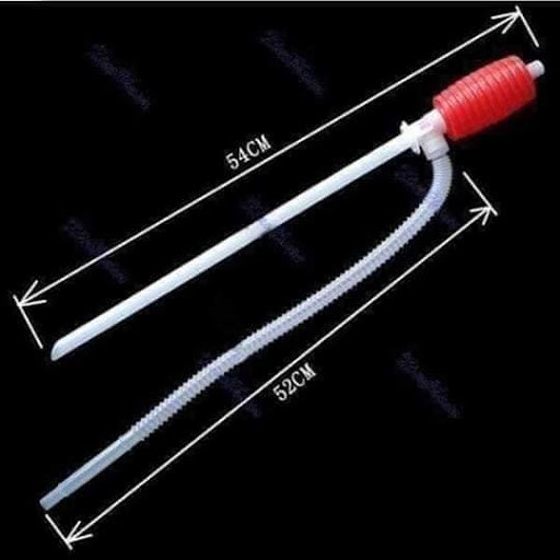 Ống hút xăng dầu khẩn cấp có tay bóp tiện lợi, bơm hút chất lỏng từ can, chum